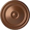 Ekena Millwork Reece Ceiling Medallion (Fits Canopies up to 2 3/8"), Hand-Painted Polished Copper, 12"OD x 1 3/4"P CM12REPOS - alternate 1